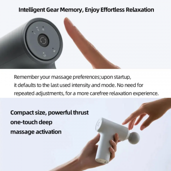 Gambar produk Xiaomi Alat Pijat Elektrik Pundak Punggung Massage Gun 3 Head - 2C