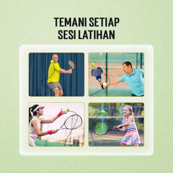 Januel Alat Bantu Olahraga Tennis String Rebound With Ball - Jn53 Gambar produk Januel Alat Bantu Olahraga Tennis String Rebound With Ball - Jn53