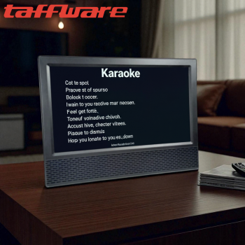 Gambar produk Taffware TV Digital Bluetooth Karaoke 14 Inch 8800mAh with 2 Mic - MT14