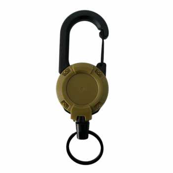 Gambar produk FXM Karabiner Gantungan Kunci Wire Puller Keychain ID Holder - FX-11