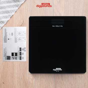 Gambar produk Taffware Digipounds Timbangan Badan Digital Scale Battery 180kg - SC-12