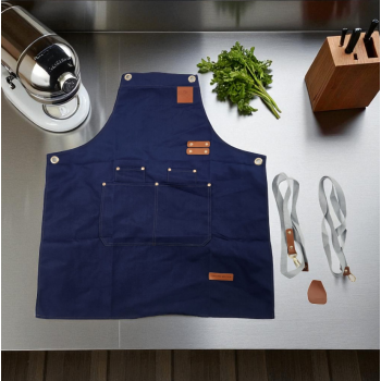 Gambar produk One Two Cups Celemek Masak Apron Anti Air dengan Kantong - SP01