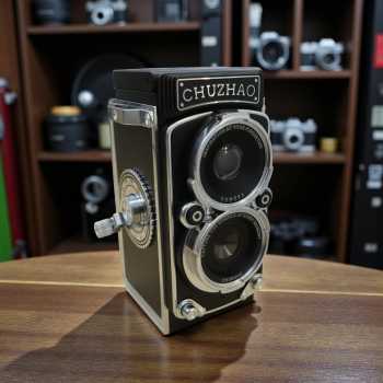 Chuzhao Kamera Vintage Retro Digital Camera Dual Reflex FHD 1080p 12MP - M1