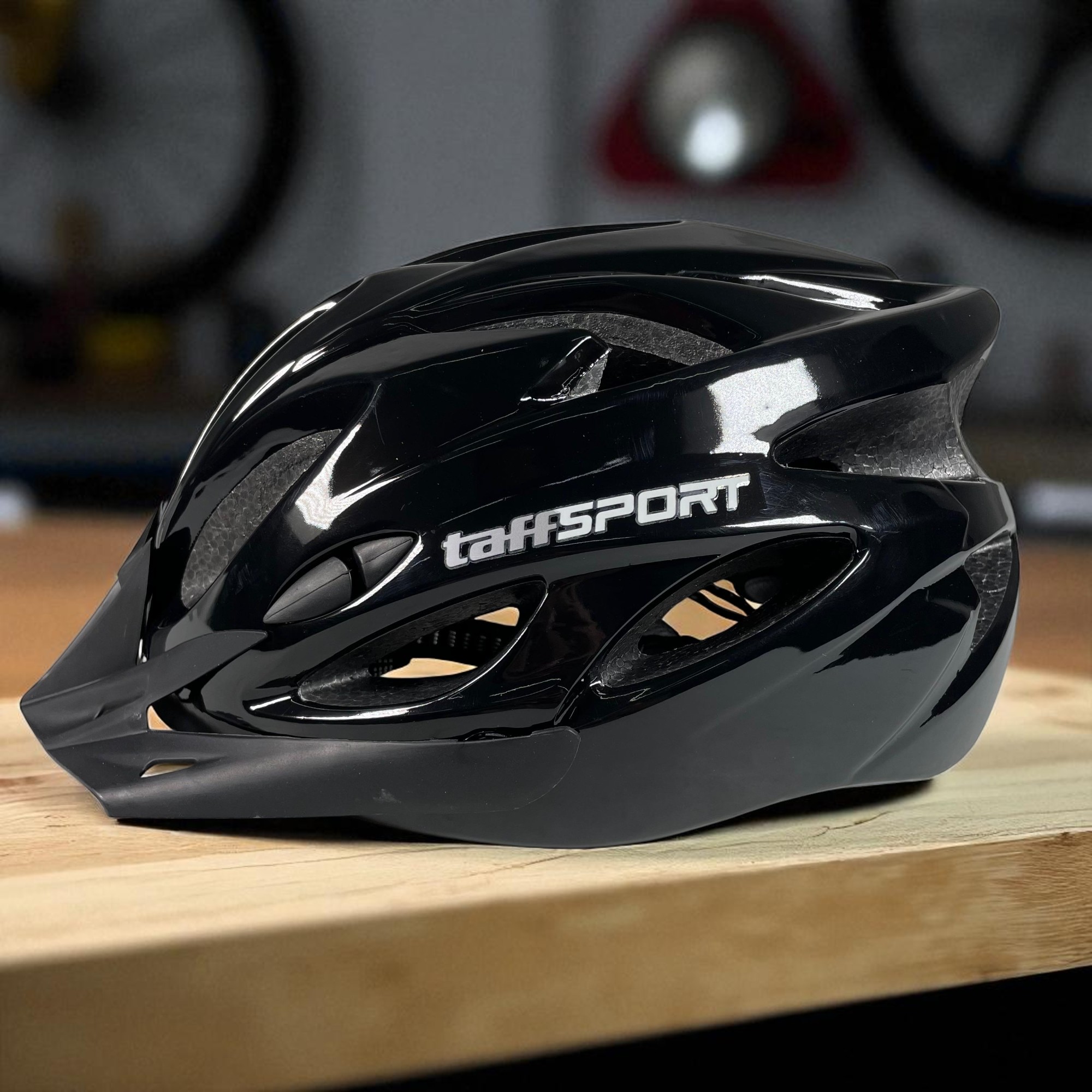 Gambar produk TaffSPORT Helm Sepeda Bicycle Road Bike Helmet EPS PVC 18 Air Vent - WX022
