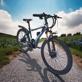 Gambar produk Lankeleisi Sepeda Listrik Gunung MTB 48V 10Ah - MX3.8