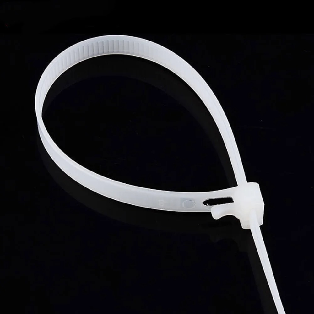 Gambar produk TaffGUARD Kabel Ties Zip Cable Organizer Reusable 8x400mm 100 PCS - NL816