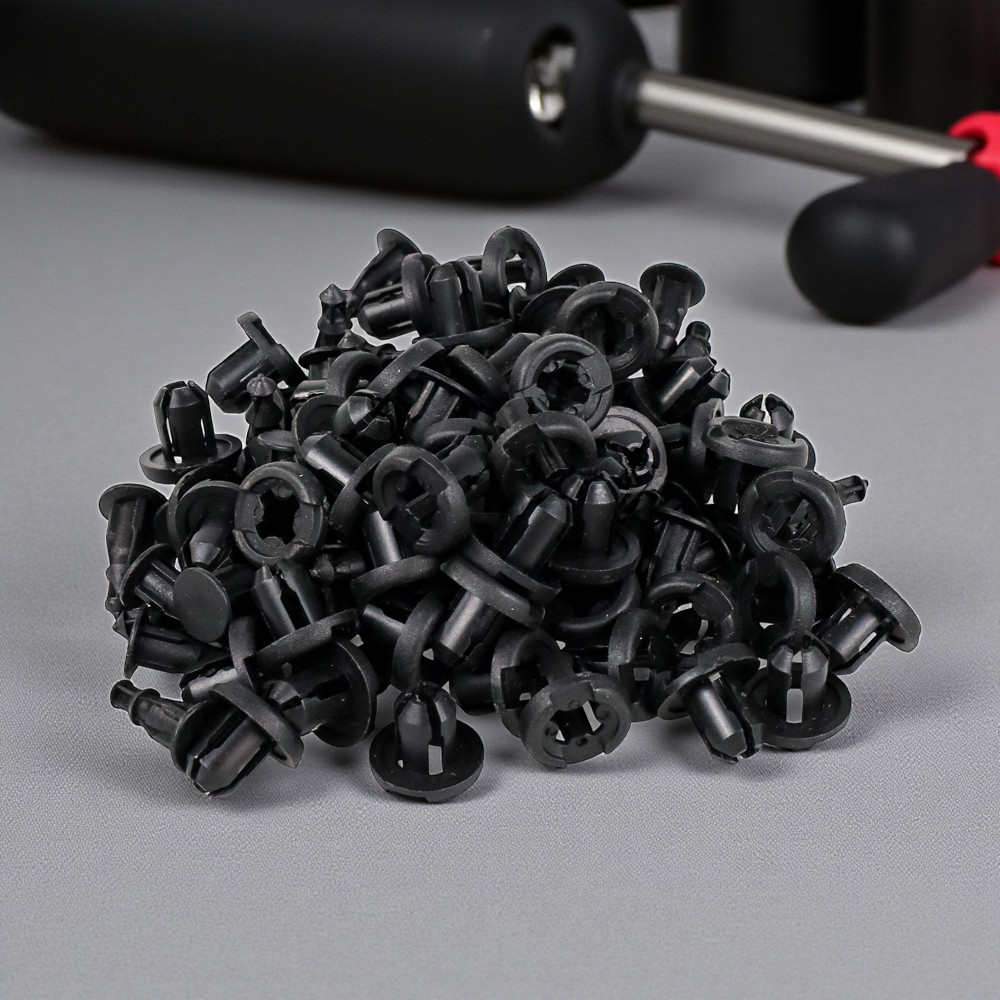 Gambar produk Klip Kancing Plastic Car Buckle Rivet 20x10mm 50 PCS - 1113