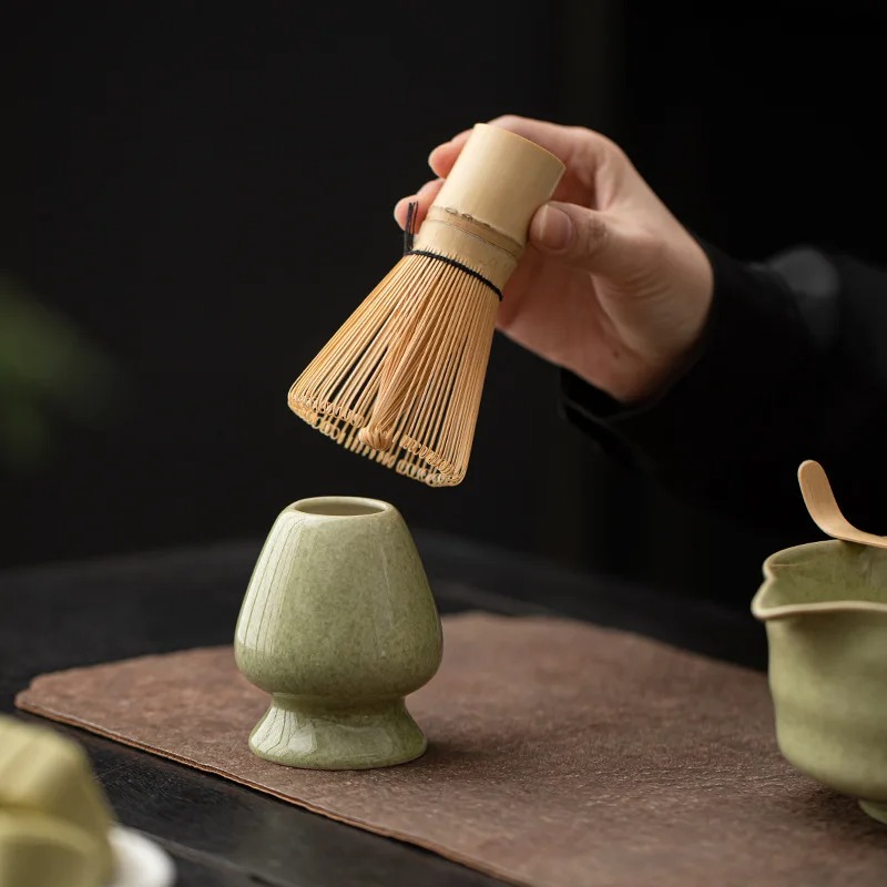 Gambar produk Xianli Dudukan Pengaduk Matcha Chasen Tate Whisk Stand - D-40