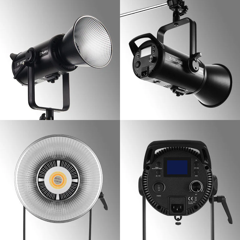 Gambar produk Tolifo Lampu Video LED RGB COB Video Light 180W 6500K - X-180RGB