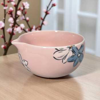 Gambar produk BAKUJIN Mangkuk Matcha Bowl Chawan Single Ceramic 500ml - B-500