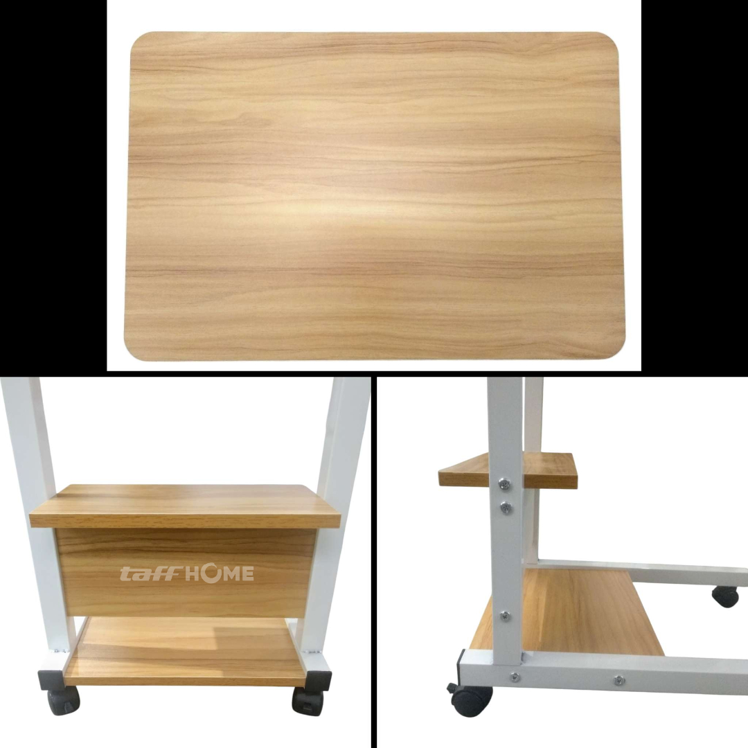 TaffHOME Meja Rak Laptop Adjustable Portable Desk with 1 Rack - ND03 Gambar produk TaffHOME Meja Rak Laptop Adjustable Portable Desk with 1 Rack - ND03