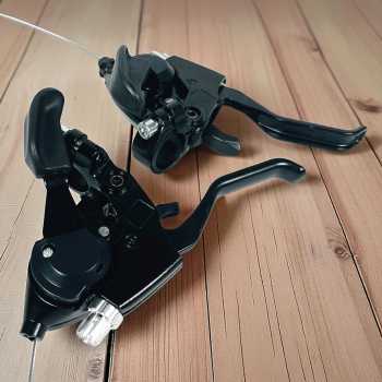 Gambar produk TaffSPORT Marvolt Speed Shifter Handle Brake Rem Sepeda 7 Speed 2 PCS - EF500-7