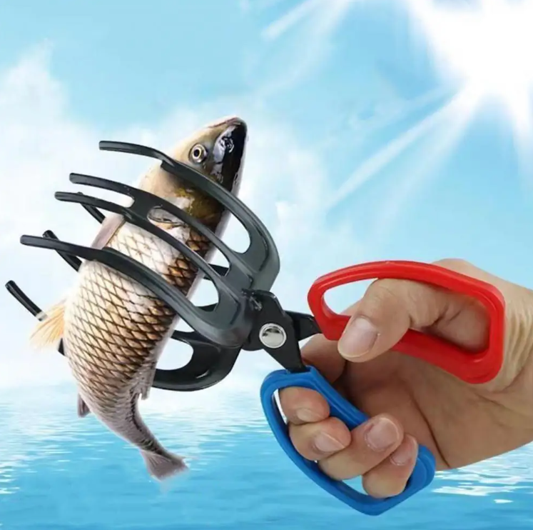 Gambar produk TeeWap Alat Penangkap Ikan Fish Gripper Lip Grabber Fishing 3 Claw - YS06