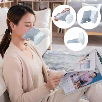 YKR Alat Terapi Pernapasan Mesh Nebulizer Portable Inhaler - YK-N5BA
