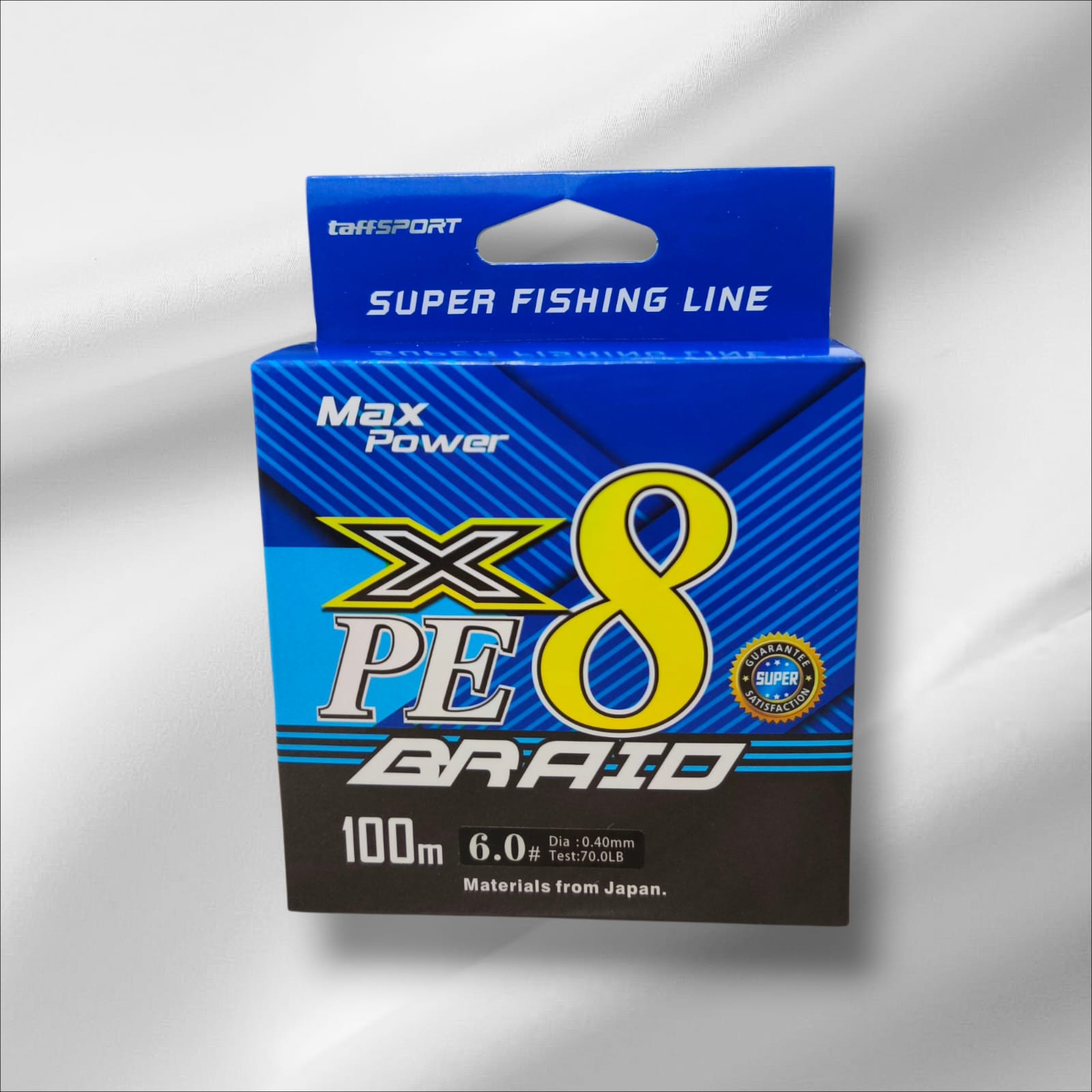Gambar produk TaffSPORT Senar Pancing PE 8 Braided Strand Fishing Line 100M 6.0 - X8