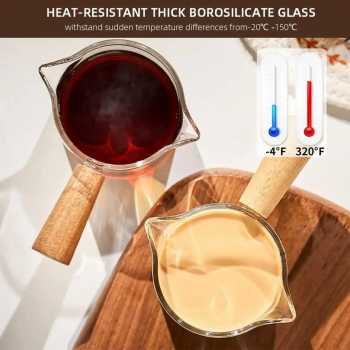 Gambar produk JAJKA Gelas Takar Kopi Espresso Shot Measuring Cup Double Mouth 150ml - JK-150