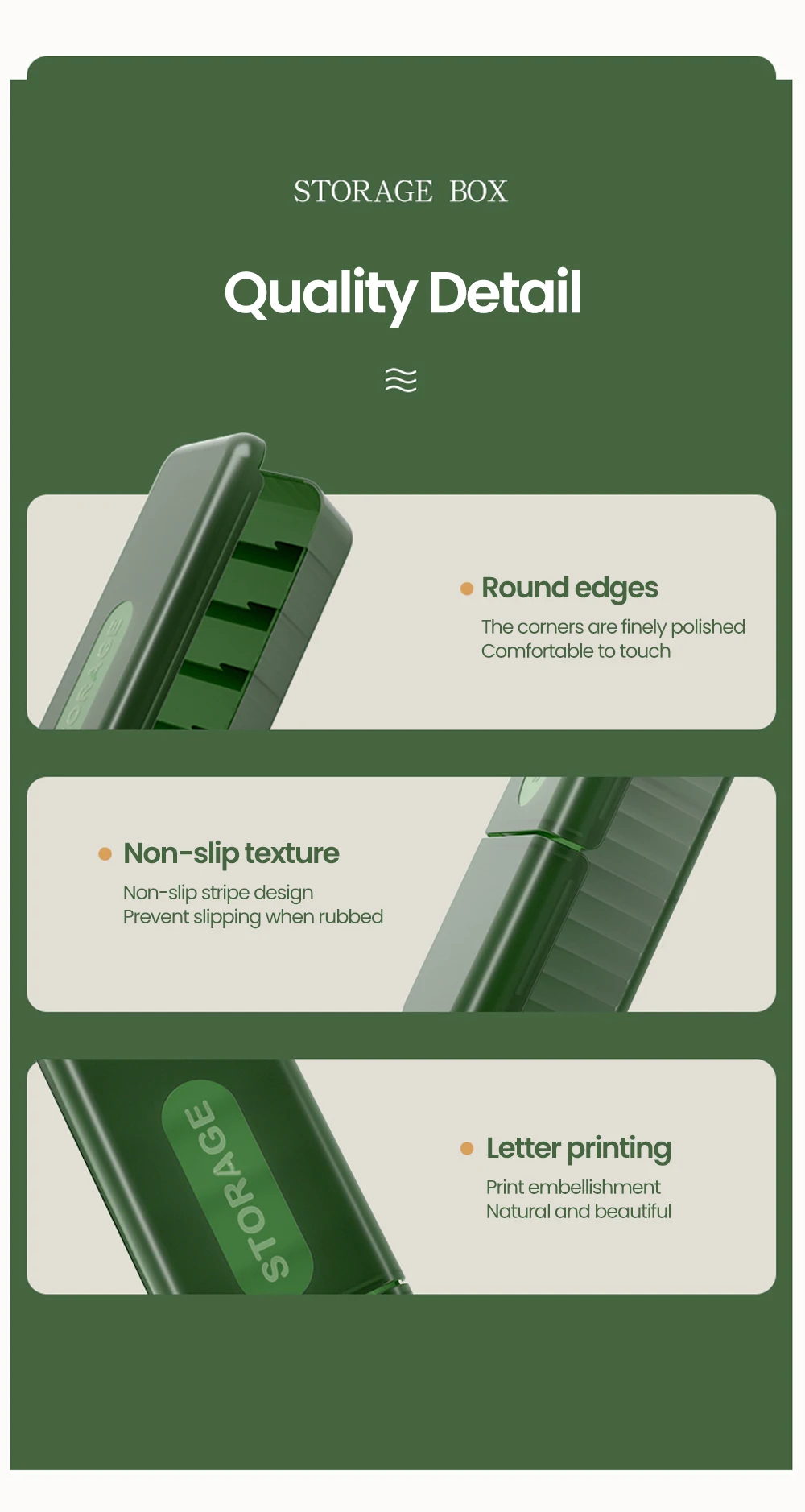 Gambar produk BNBS Kotak Kabel Organizer Data Cable Storage Box 6 Slot with Cover - BN-1905