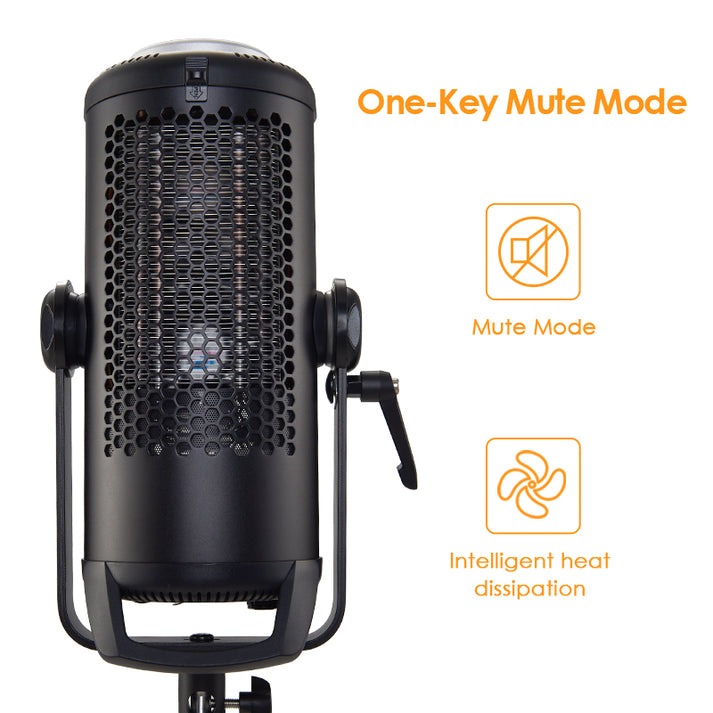 Gambar produk Tolifo Lampu Video LED Bi-Color COB Video Light 600W 6500K - X-600B PRO