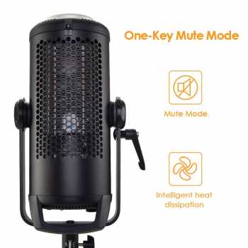 Gambar produk Tolifo Lampu Video LED Bi-Color COB Video Light 600W 6500K - X-600B PRO