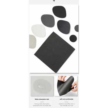 Gambar produk FUADA Stiker Tambal Sepatu Alas Kaki Repair Patch Insole Shoes 6 PCS - SS4413