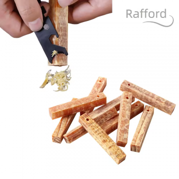 Gambar produk RAFFORD Balok Kayu Pinus Pemantik Api Outdoor Firestarter Block - RF150