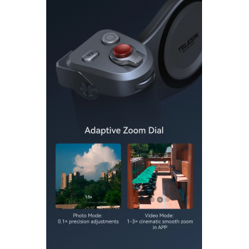 Gambar produk TELESIN Master Grip Ultimate for iPhone17Pro/ProMax with Phone Case - P5-MCS-11-TIP