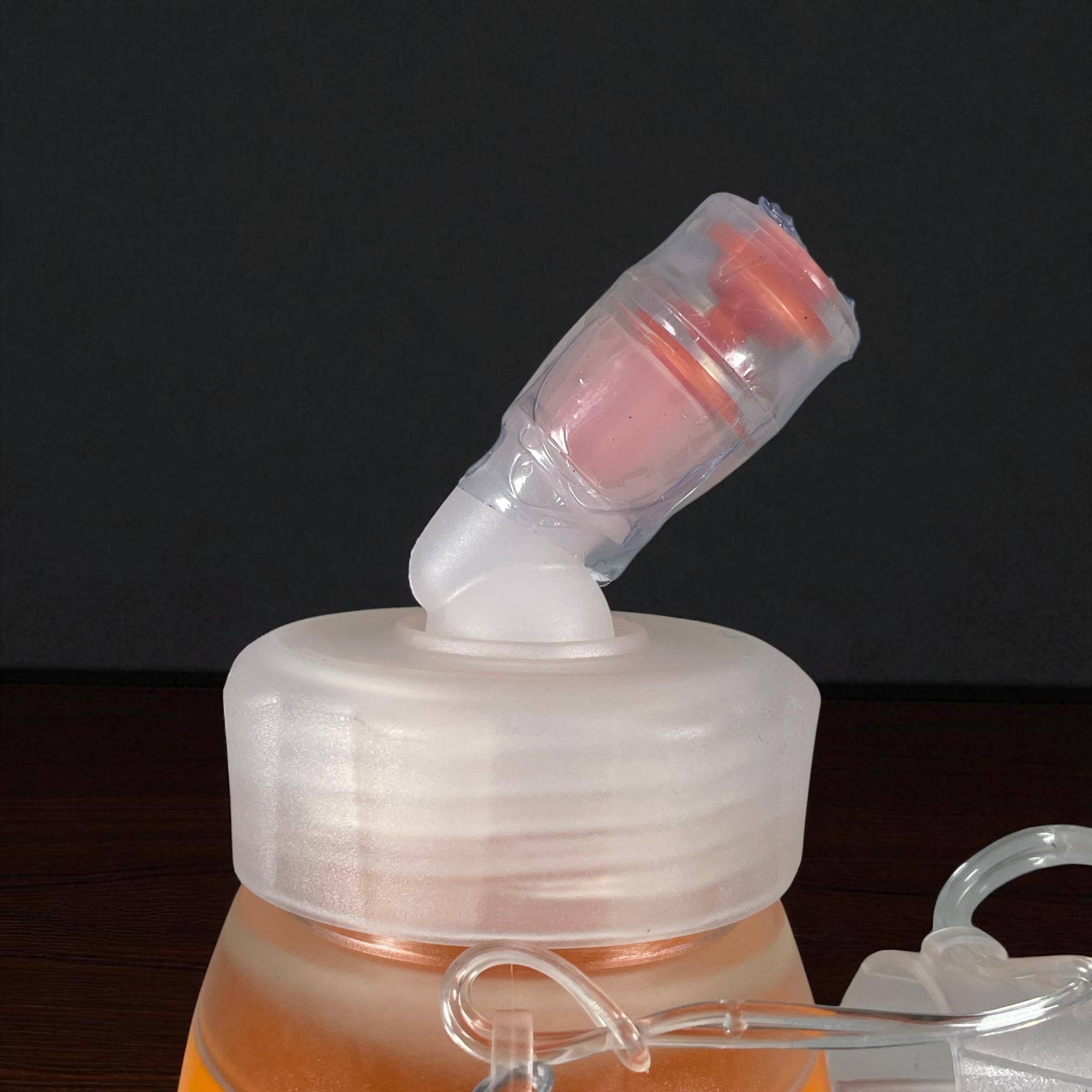 Gambar produk TaffSPORT Botol Minum Soft Flask Foldable Sport Water Bottle TPU 500ml - TF877