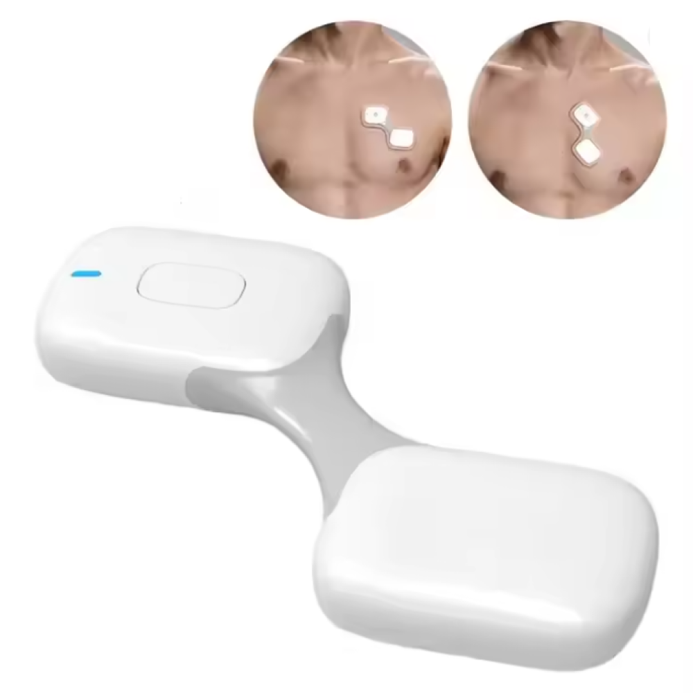 Gambar produk TMJD Alat Pengukur Detak Jantung EKG Wireless ECG Portable - ER1