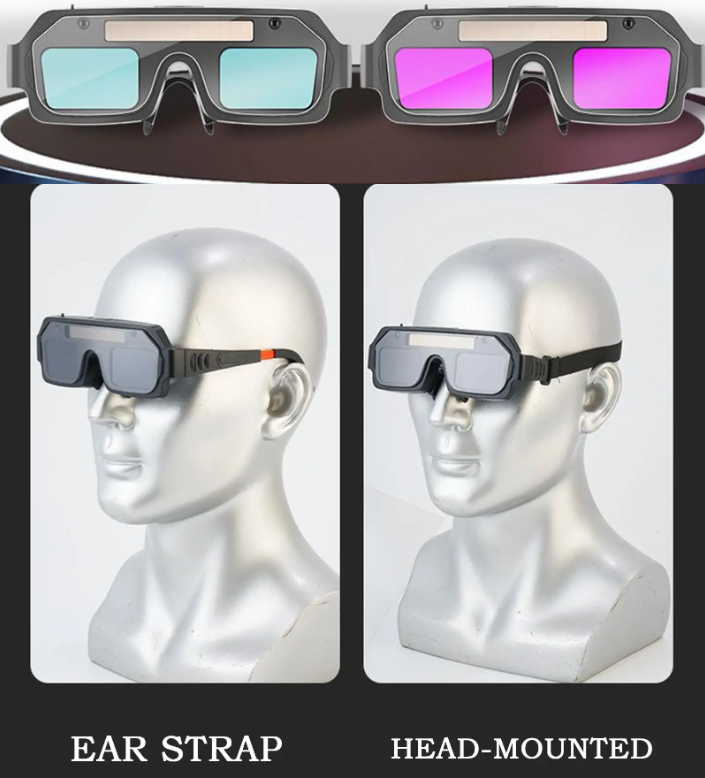 Gambar produk LIOMING Kacamata Las Otomatis Automatic Dimming Welding Glasses - LO4
