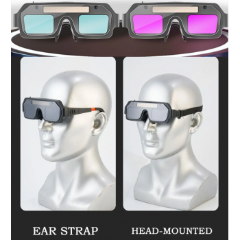 Gambar produk LIOMING Kacamata Las Otomatis Automatic Dimming Welding Glasses - LO4