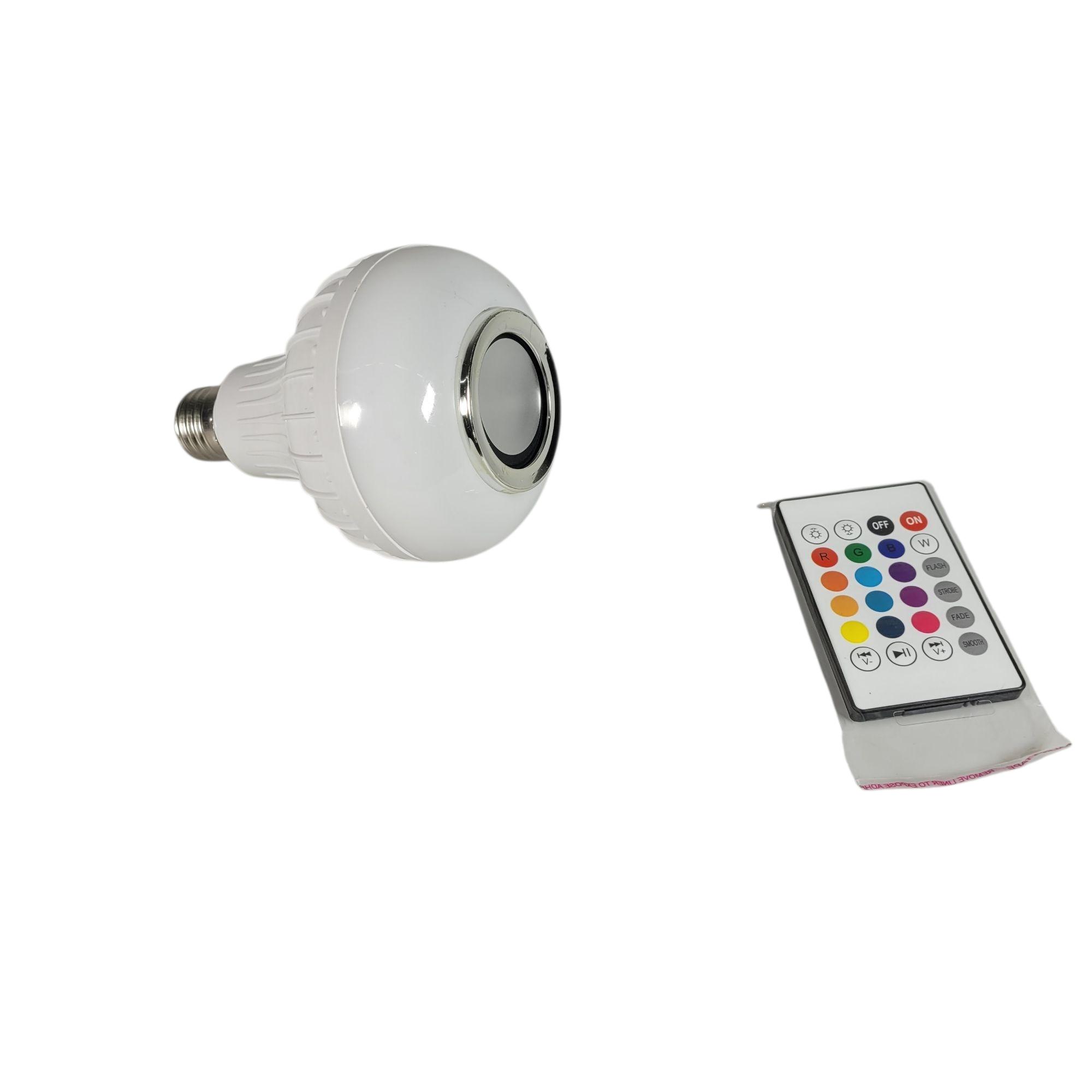 Gambar produk XIMAJI Lampu Bohlam LED Smart Bulb Speaker Bluetooth RGBW E27 265V 12W - X27