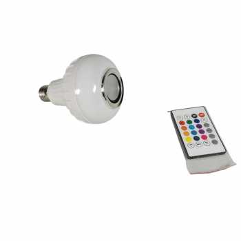 Gambar produk XIMAJI Lampu Bohlam LED Smart Bulb Speaker Bluetooth RGBW E27 265V 12W - X27