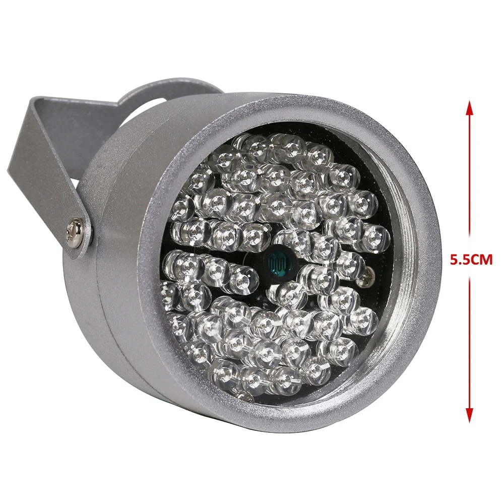 Gambar produk AHD Lampu Sorot LED Spotlight Infrared Auto Sensor Waterproof 12V - ZHN-12