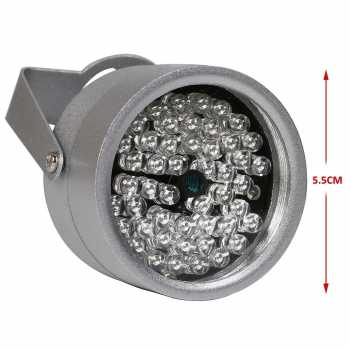 Gambar produk AHD Lampu Sorot LED Spotlight Infrared Auto Sensor Waterproof 12V - ZHN-12