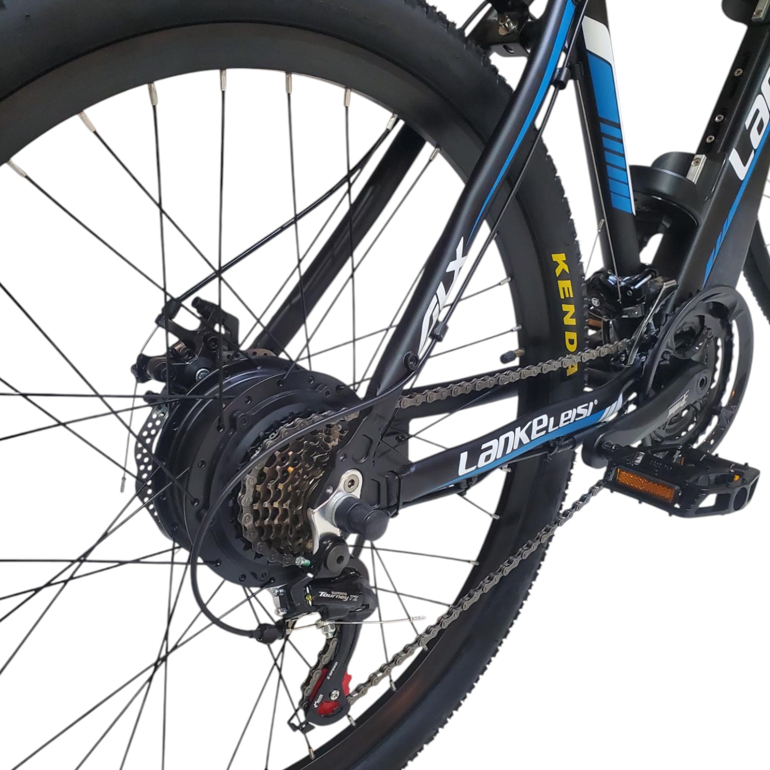 Gambar produk Lankeleisi Sepeda Listrik Gunung MTB 48V 10Ah - MX3.8
