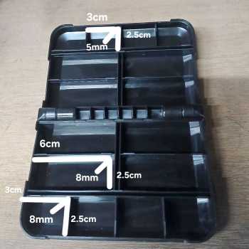 HIRISI Kotak Kail Pancing Fishing Tackle Box 16 Compartement - H016 Gambar produk HIRISI Kotak Kail Pancing Fishing Tackle Box 16 Compartement - H016