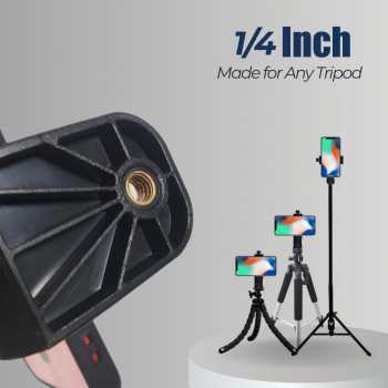 Gambar produk AIEACH Smartphone Clamp Bracket Holder Mount Tripod Monopod - F360