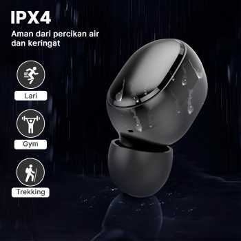 Gambar produk ROBOTSKY Earphone Bluetooth 5.3 TWS HiFi Sound Waterproof - A6S