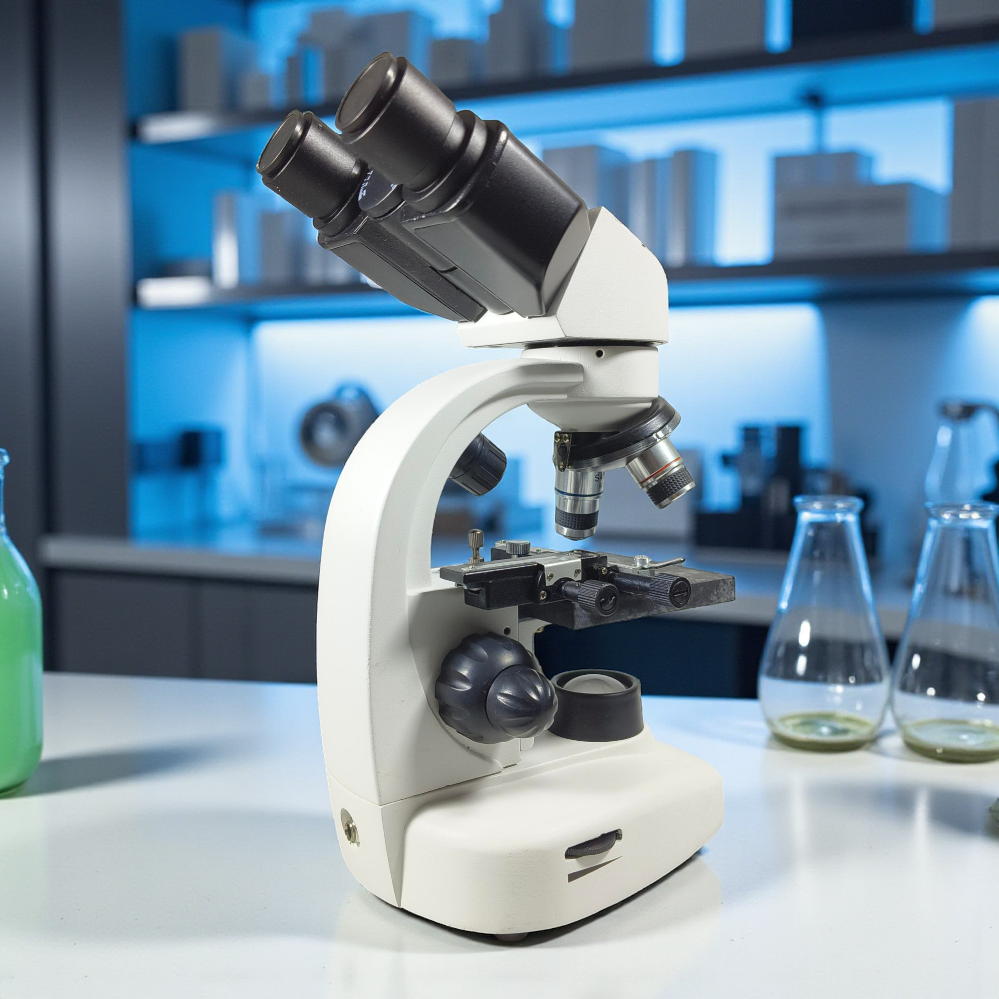 Gambar produk Gazer Mikroskop Binokuler Pengamatan LED Science Microscope 400x - ES-44-SC