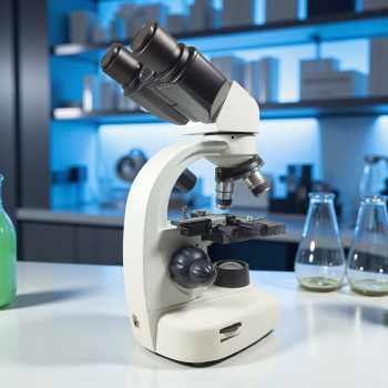 Gambar produk Gazer Mikroskop Binokuler Pengamatan LED Science Microscope 400x - ES-44-SC