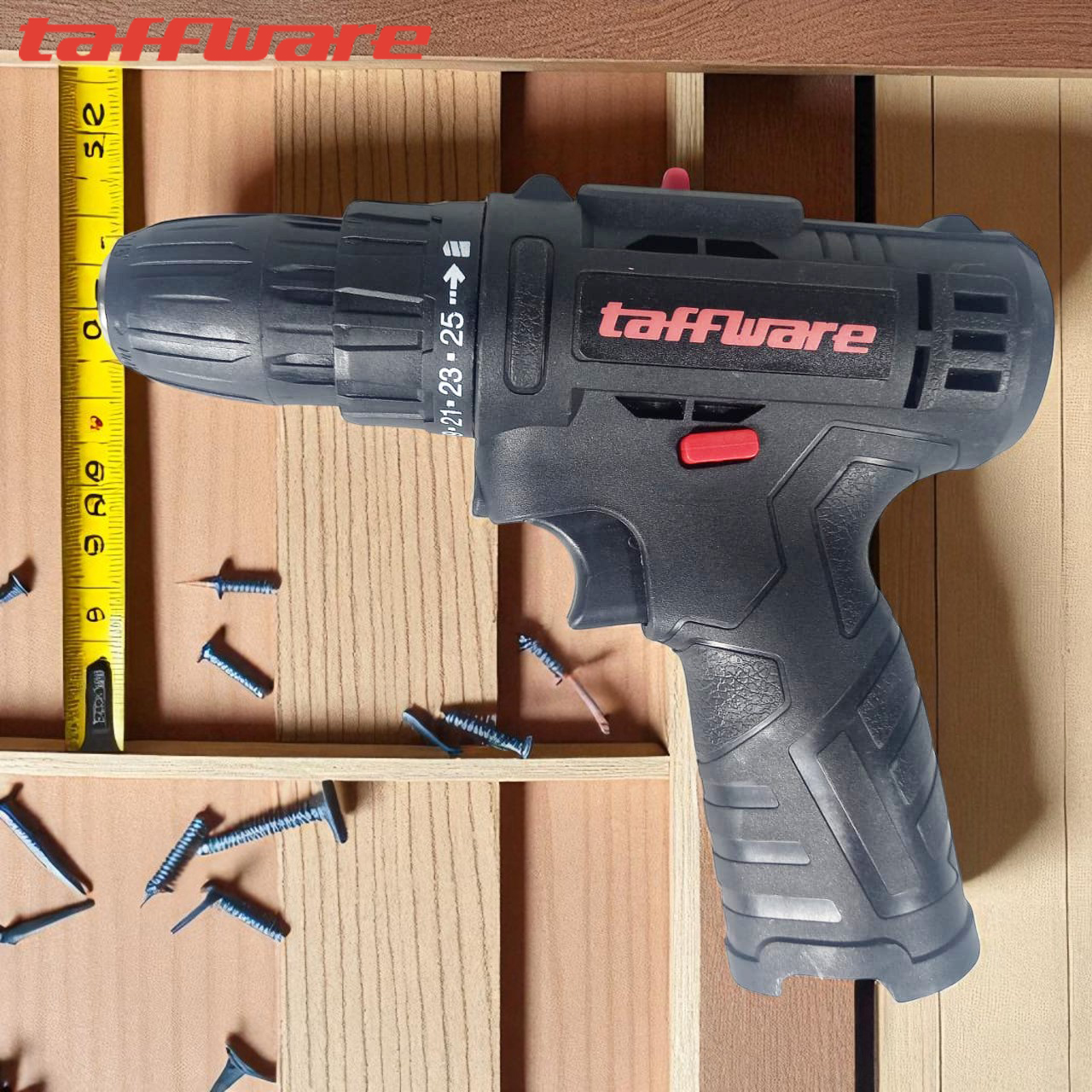 Gambar produk Taffware Bor Listrik Cordless Lithium Battery Rechargeable 12V - 88F