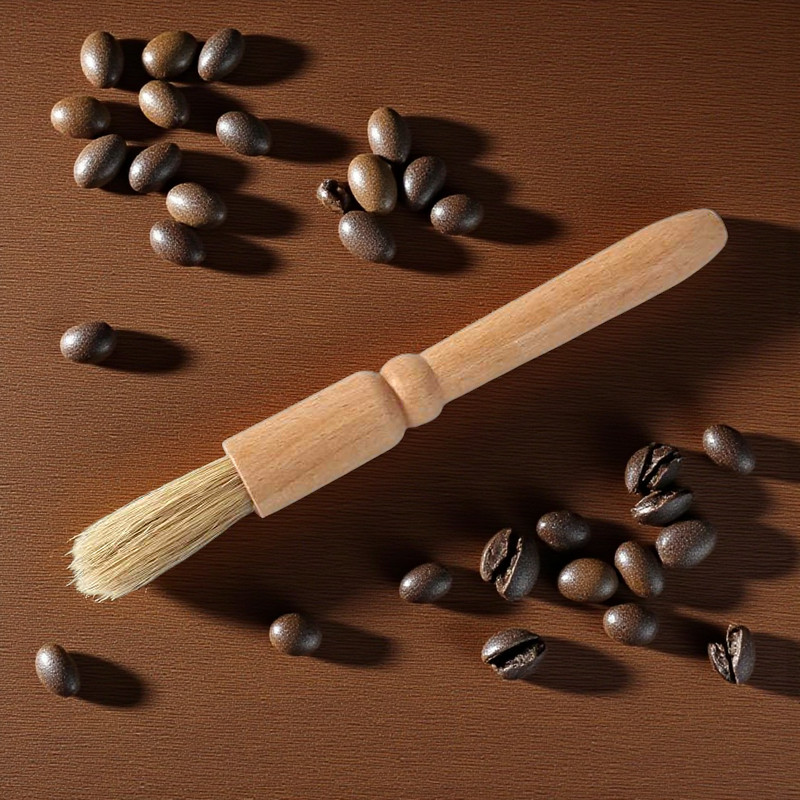 One Two Cups Kuas Pembersih Gilingan Kopi Natural Bristles Wood - JN77 Gambar produk One Two Cups Kuas Pembersih Gilingan Kopi Natural Bristles Wood - JN77