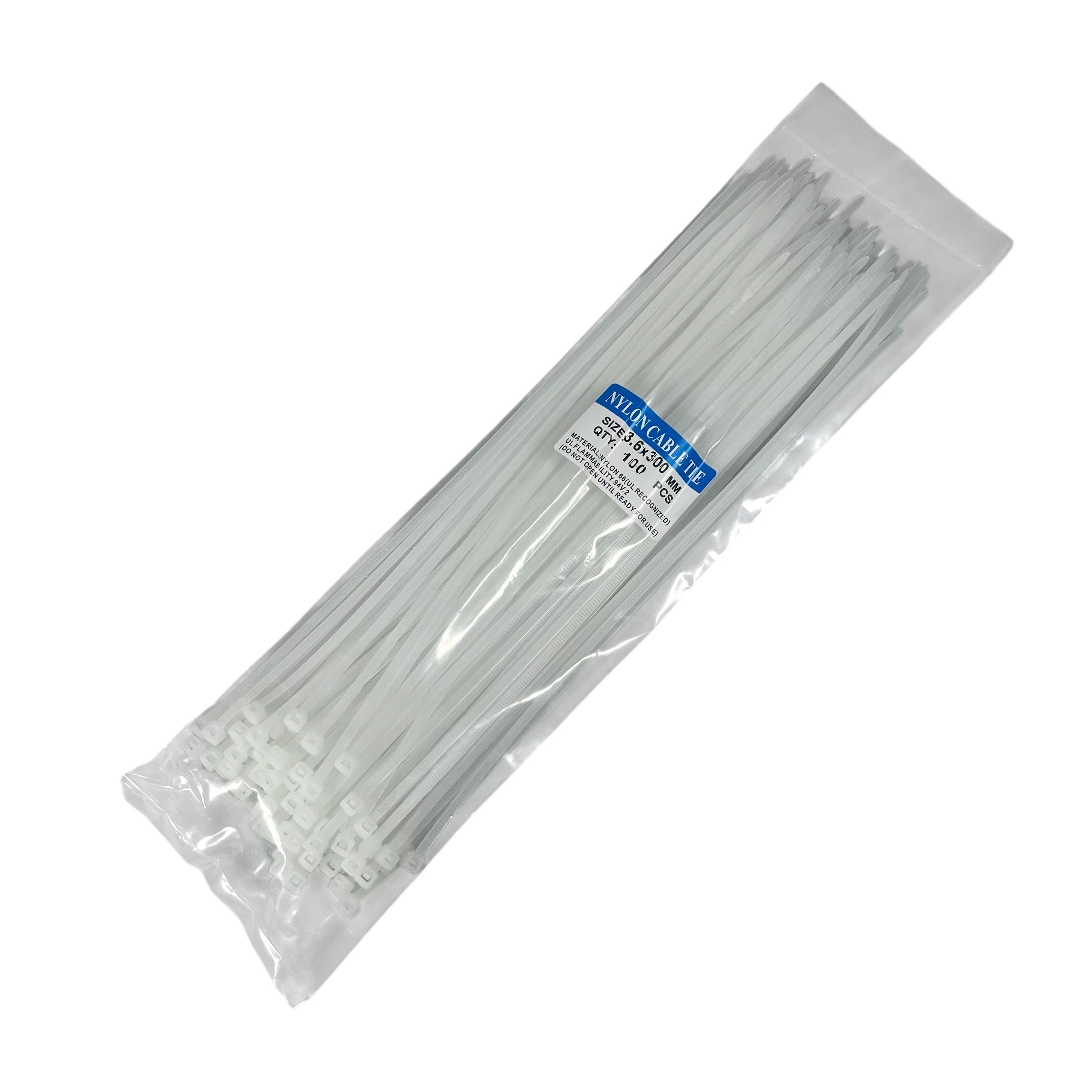 Gambar produk Taffware Kabel Ties Cable Nylon Multifunction 100 PCS 3.6x300mm - YQ835
