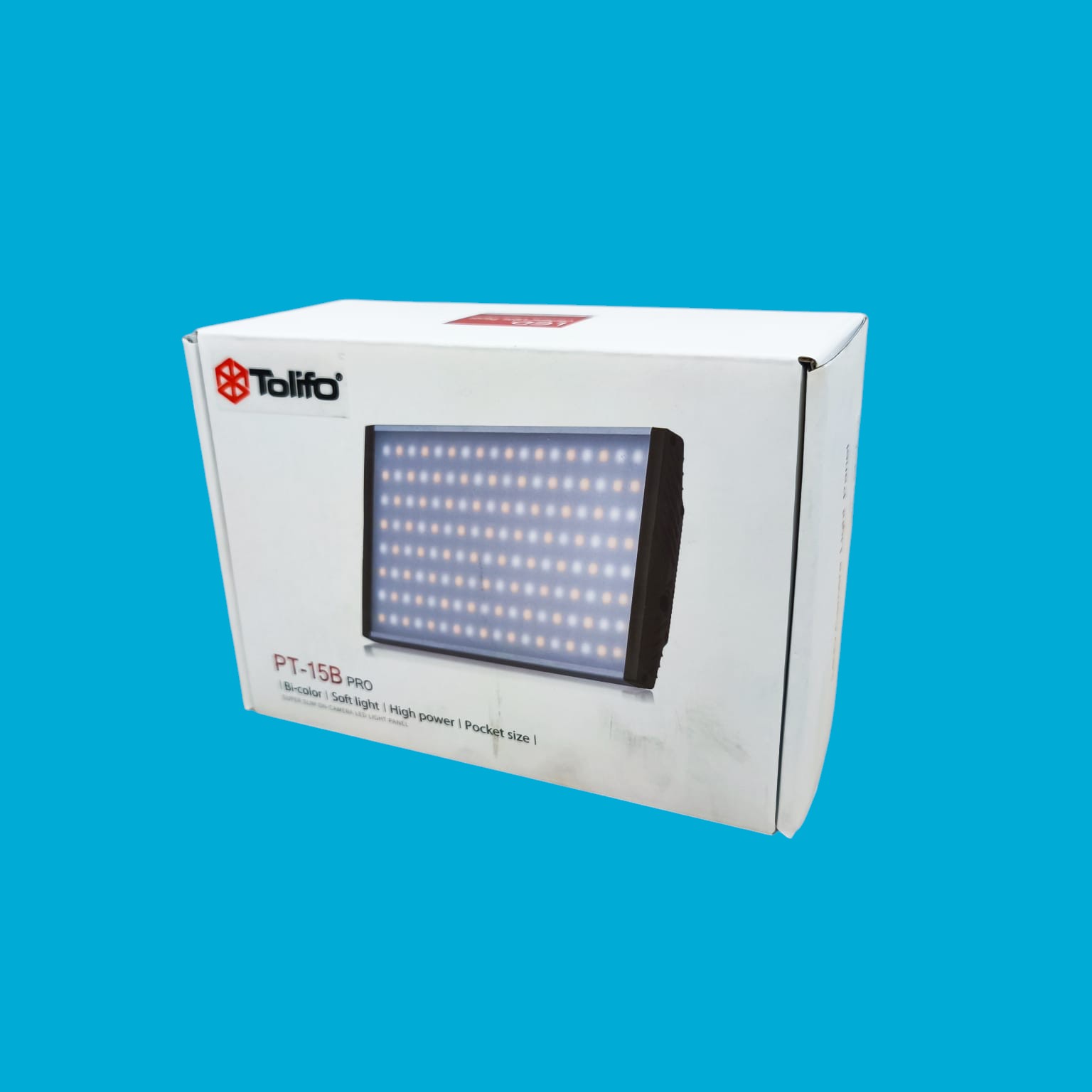 Gambar produk Tolifo Lampu LED Kamera Video Studio Fill Light Rechargeable 15W - PT-15B PRO II