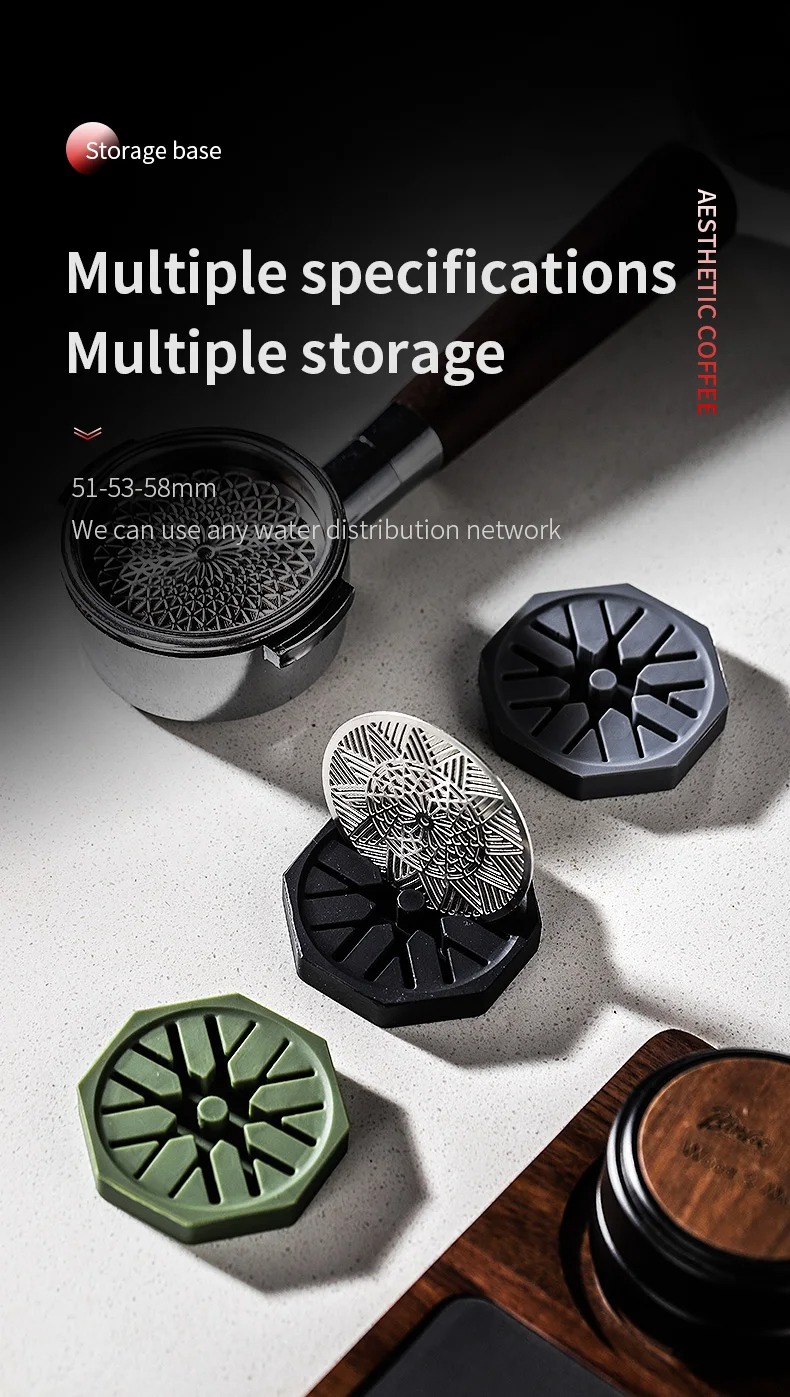 Gambar produk BINCOO Puck Screen Holder Storage Base Tempat Penyimpanan Filter - B-51