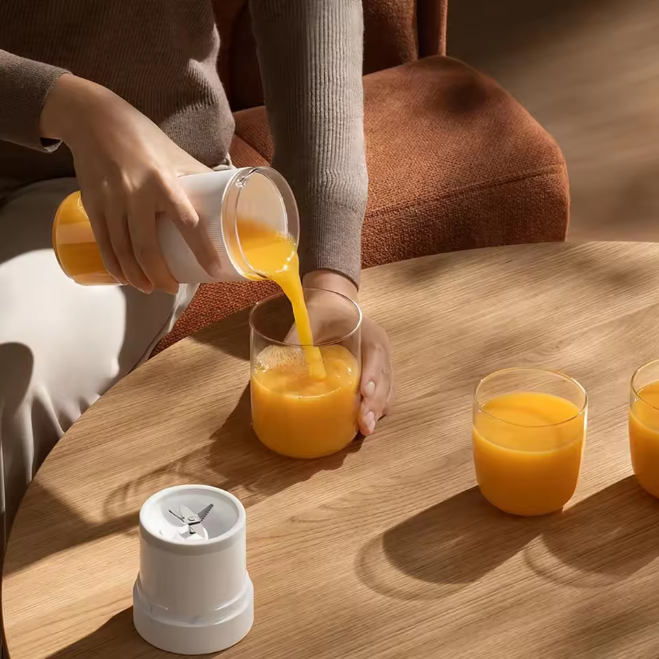 Gambar produk Mijia Blender Portable Buah Wireless Juicer 1300mAh 300ml 45W - MJZZB02PL