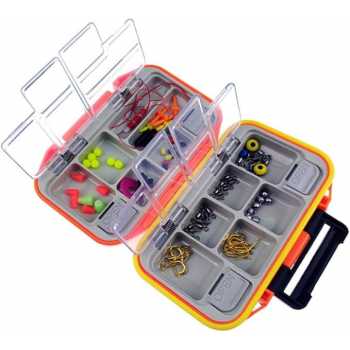 Gambar produk TORSD Kotak Kail Pancing Fishing Hook Storage Box 12 Grid Waterproof - T73