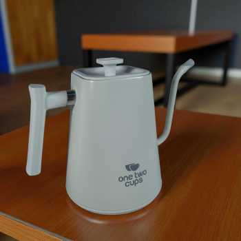 Gambar produk One Two Cups Teko Listrik Kopi Pemanas Air Leher Angsa 1200W 1L - KT10 PRO