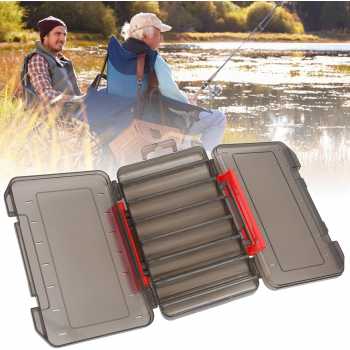 Gambar produk ZUHE Kotak Perkakas Kail Pancing Tackle Box Double Side 14 Grid - ZU402