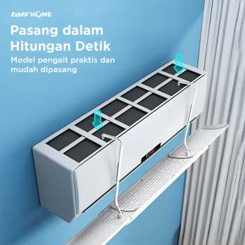 Gambar produk TaffHOME Cover Angin AC Retractable Three Board Windshield Deflector - HZ74